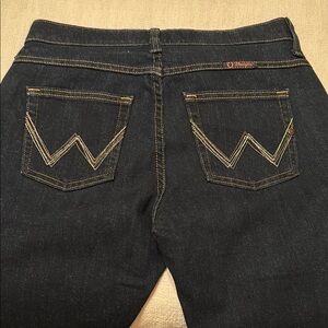 Wrangler Dark Blue Denim Jeans